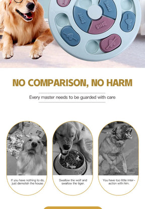 Interactive Pet Toys for Cats and Dogs - Boredom Relief, Slow Feeding Plates, and Brain Training Equipment