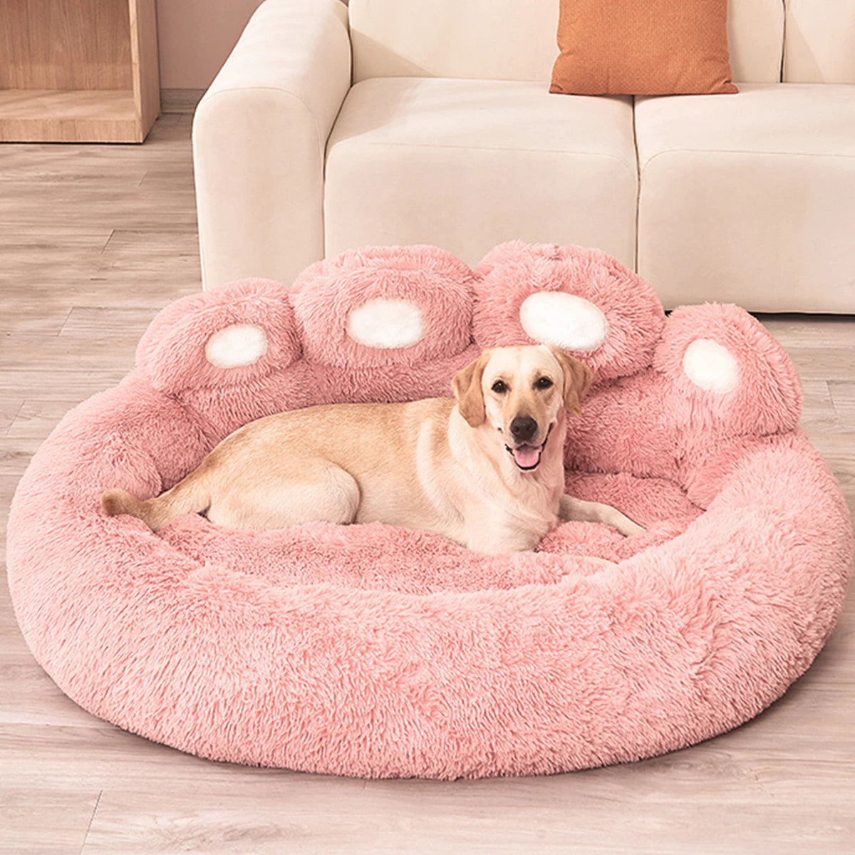 Premium Washable Plush Dog Sofa Bed