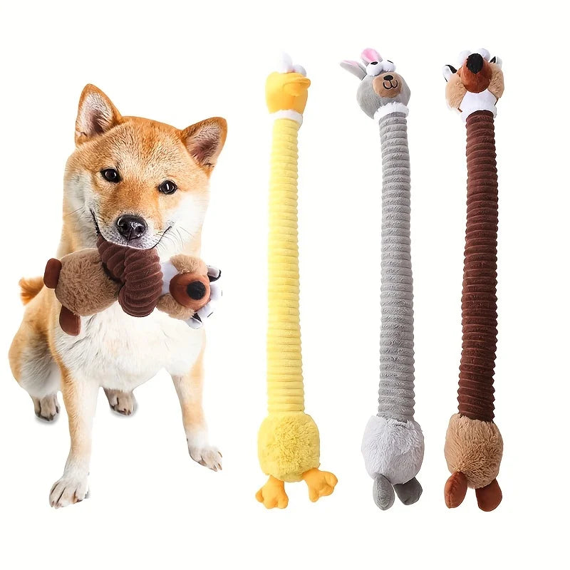 Long Neck Squeaky Dog Toy