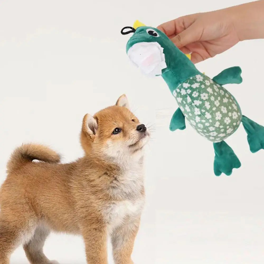 Chew Toys For Dogs Soft Puppy Teething Toys Interactive Plush Doll Indestructible Pet Supplies For Training Teething Cleaning