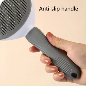 Non-Slip Grooming Brush  Dogs and Cats Pet Dog Grooming Equipment Hair Removal Brush Made of Stainless Steel Accessories Cat