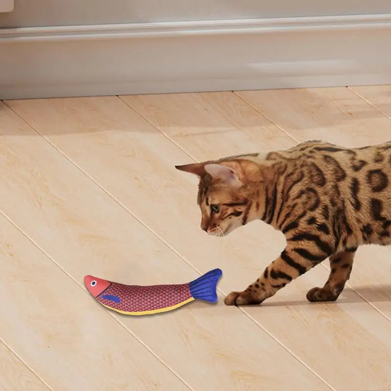 Catnip Fish Teething Toy