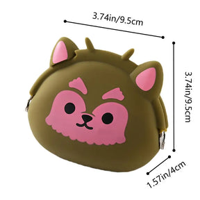 Silicone Pet Snack Bag Pet Feed Snack Reward Pocket Pack Waterproof Dog Food Dispenser for Pet Train Walk Outdoor Dog Food Bag