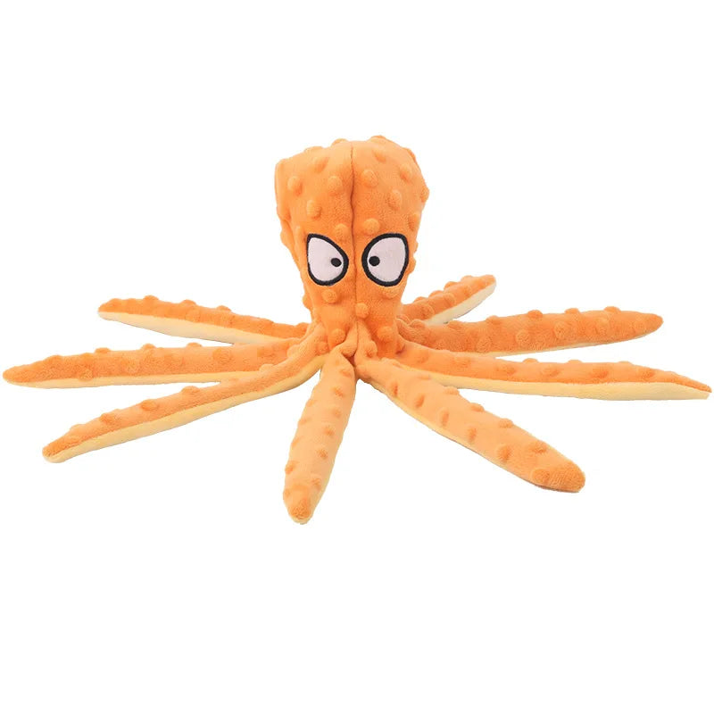 Pet Plush Octopus Puzzle Toy