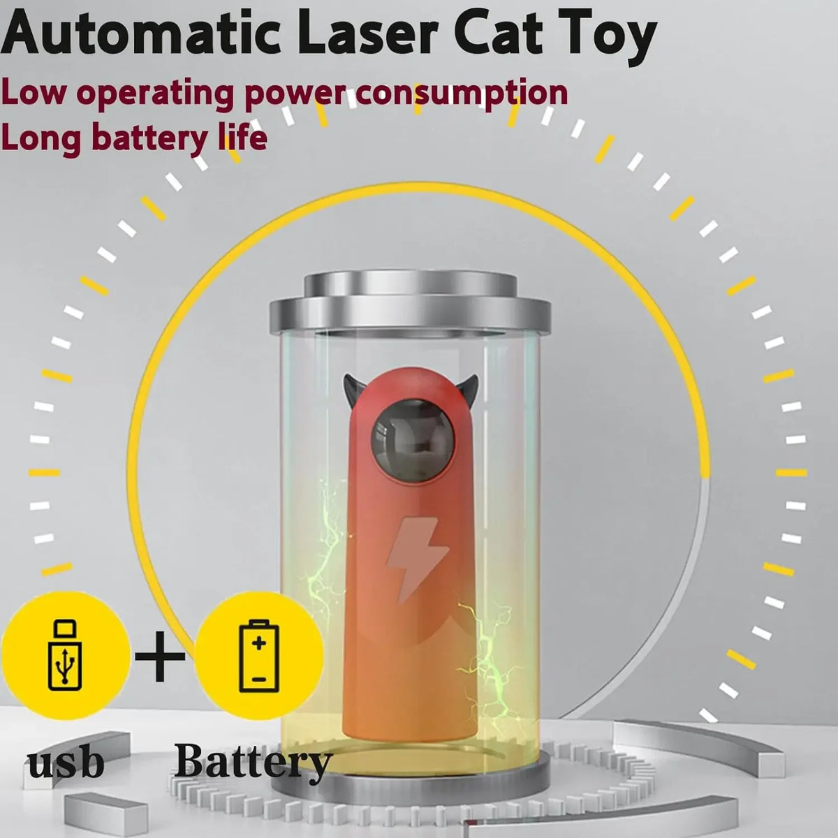 Interactive Cat Laser Toy