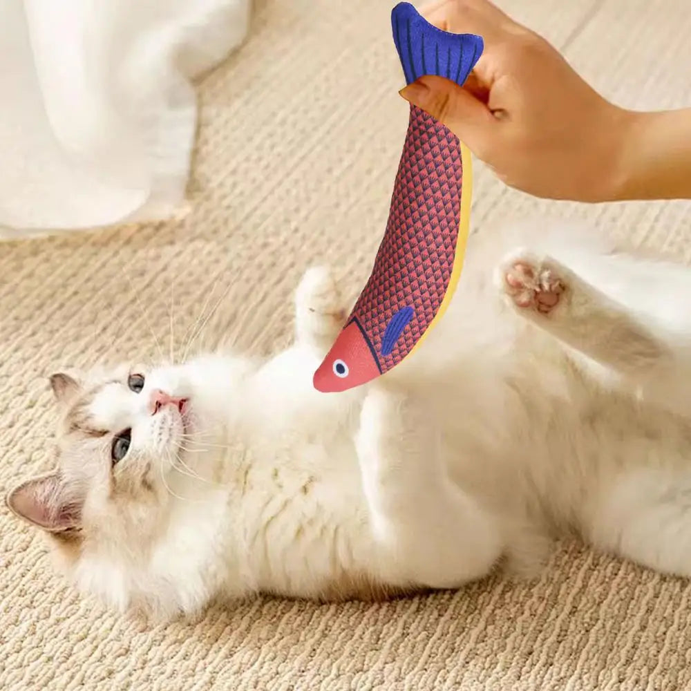 Catnip Fish Teething Toy