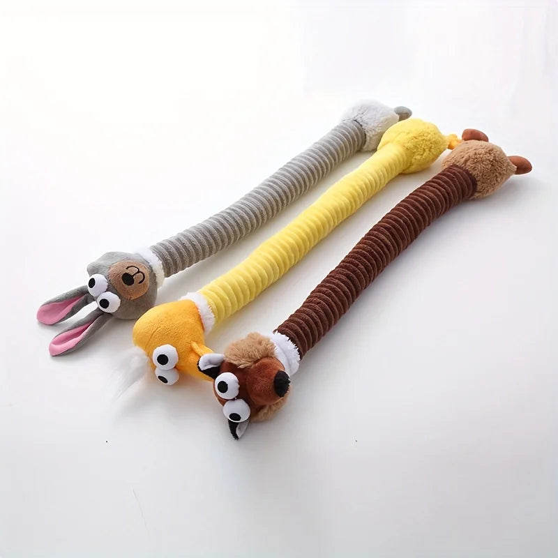 Long Neck Squeaky Dog Toy