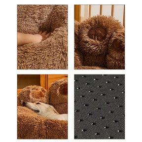 Premium Washable Plush Dog Sofa Bed